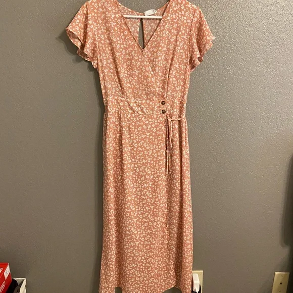 open lace back dress SIENNA MAXI DRESS – ALLISON New York main image 1